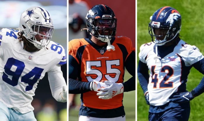 Bradley Chubb, Randy Gregory, and Nik Bonitto